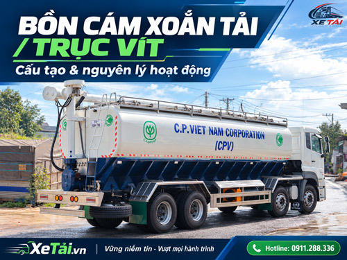 Bồn cám xoắn tải là gì? Cấu tạo và nguyên lý hoạt động